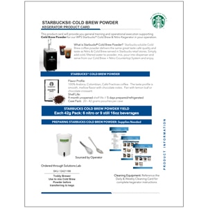 Cold Brew Powder Kegerator Product Card
