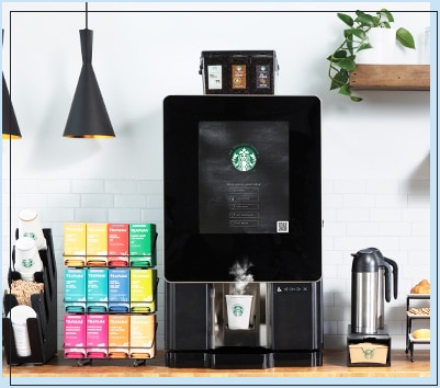 Starbucks Serenade Coffee Machine in Office Breakroom Starbucks Serenade Coffee Machine in Office Breakroom