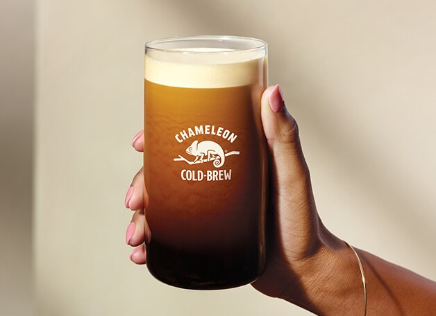 Glass of Chameleon Nitro Cold Brew Glass of Chameleon Nitro Cold Brew