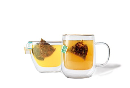 Teavana Tea in Mugs With Full Leaf Sachets Teavana Tea in Mugs With Full Leaf Sachets